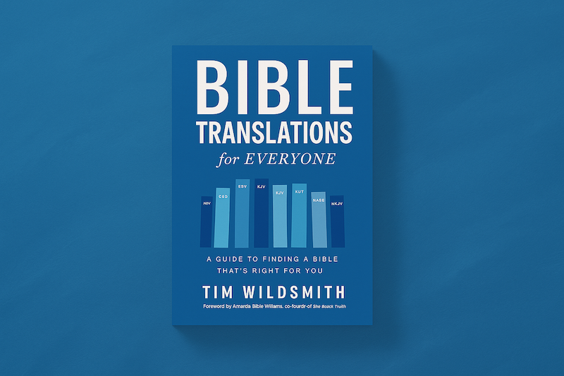 Bible Translations for Everyone by Tim Wildsmith. Photo by Jeff McLain with ChatGPT.